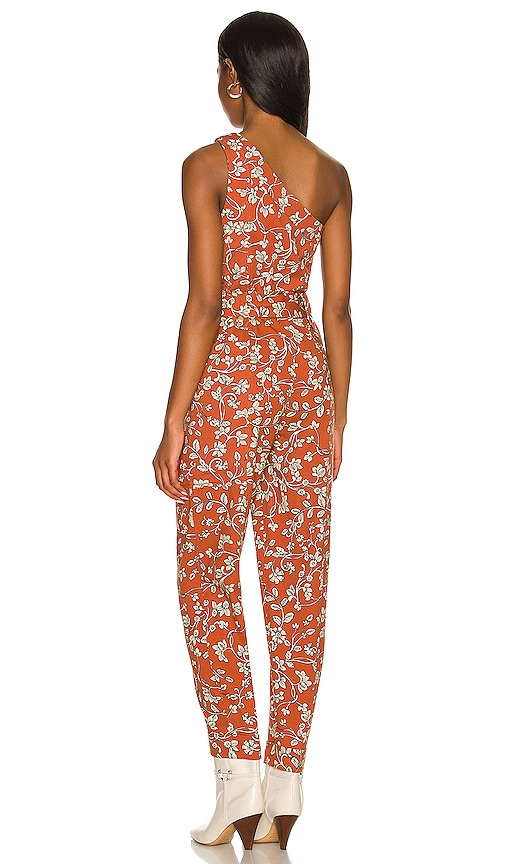 view 3 of 4 Trent Jumpsuit in Zoe Rust Floral
