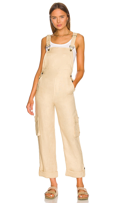 view 1 of 3 Alex Jumpsuit in Sand Neutral