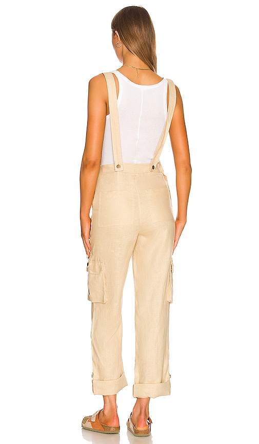 view 3 of 3 Alex Jumpsuit in Sand Neutral