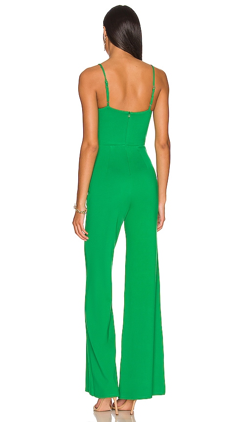 view 3 of 3 Lavinia Jumpsuit in Kelly Green