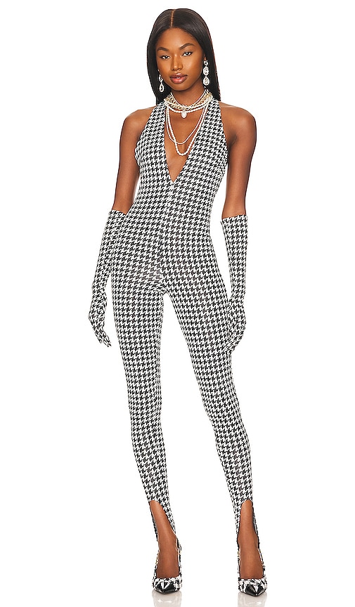 view 2 of 4 Hyperion Jumpsuit in Black & White