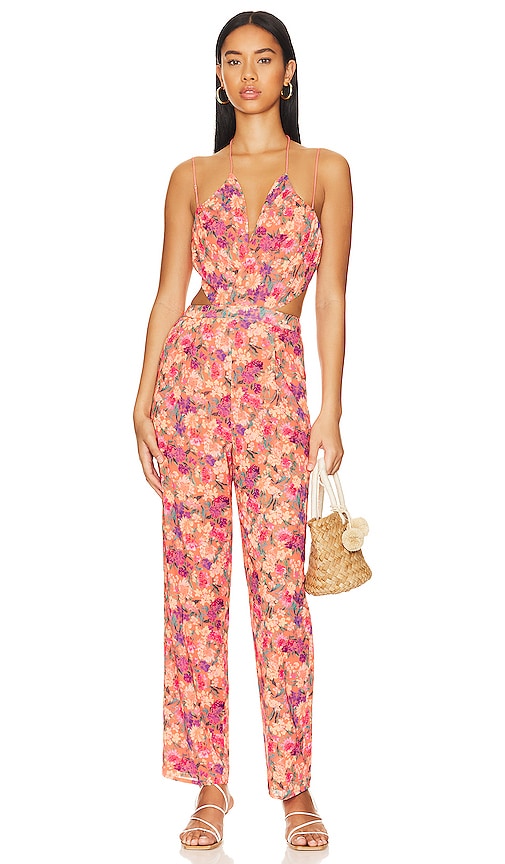 view 1 of 3 Makena Jumpsuit in Impressionist Floral
