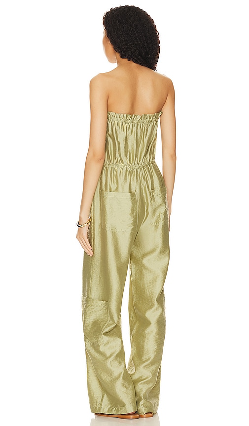 view 3 of 3 Brynn Jumpsuit in Sage Green