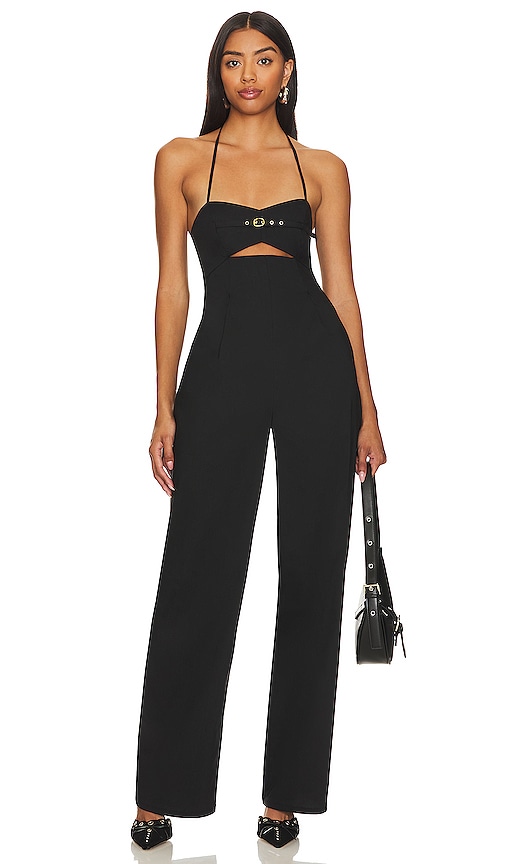 view 1 of 3 Charlize Jumpsuit in Black