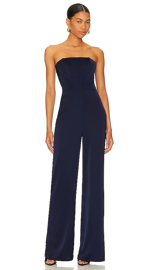 view 1 of 3 Dyland Jumpsuit in Navy Blue