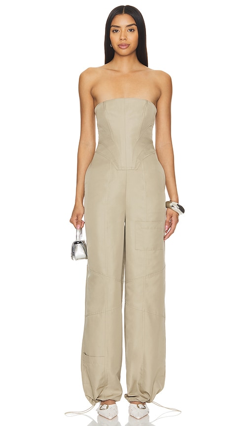 view 2 of 5 Meadow Jumpsuit in Sage Green