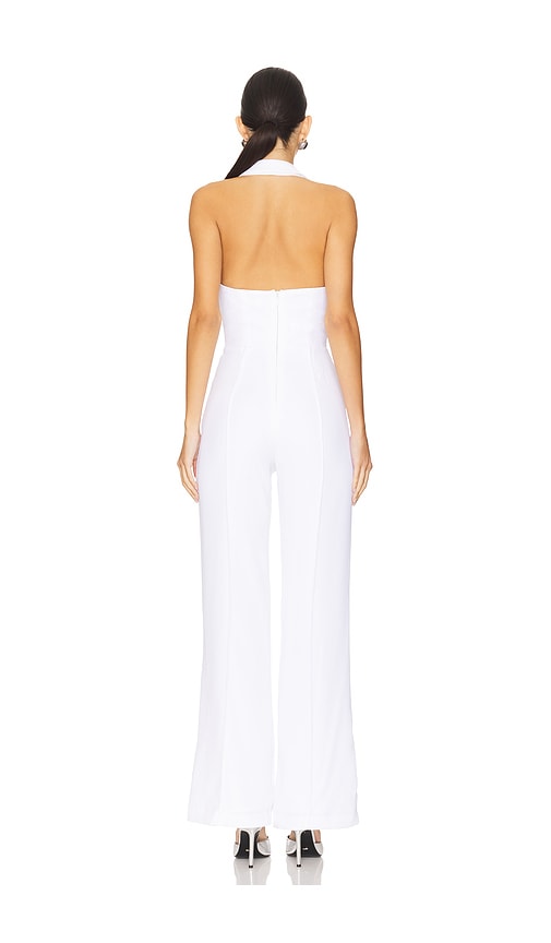 view 3 of 3 Elena Jumpsuit in White