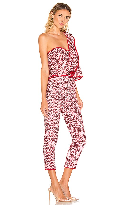 view 2 of 4 Flint Jumpsuit in Red
