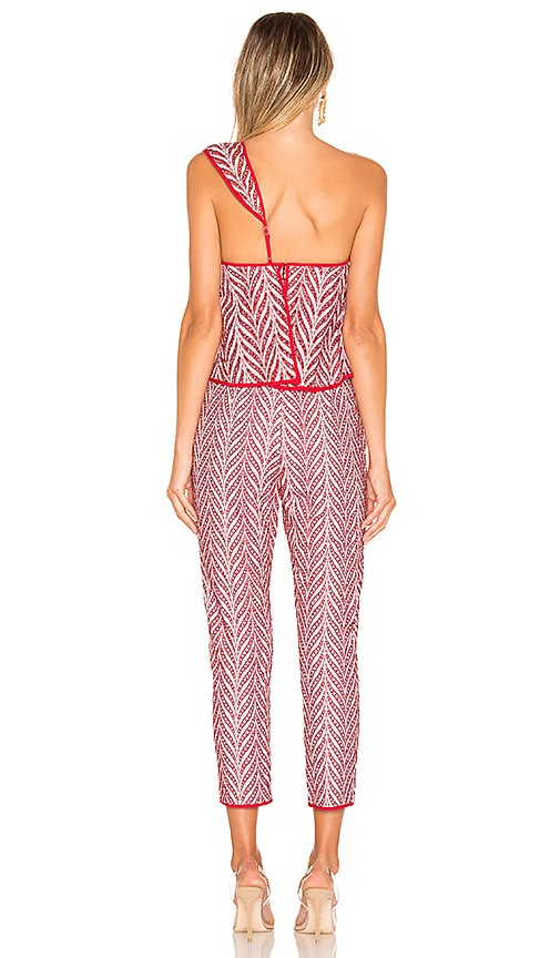 view 3 of 4 Flint Jumpsuit in Red