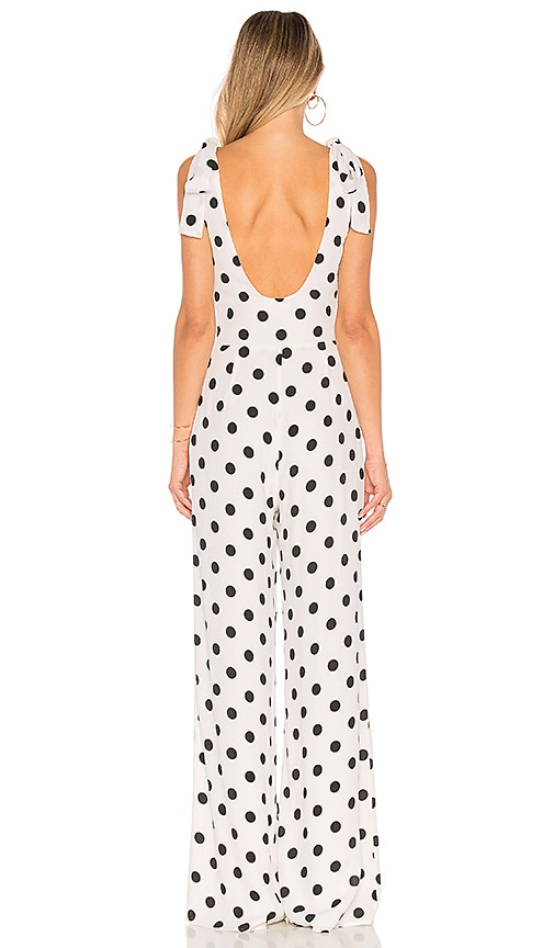 view 3 of 3 Janice Jumpsuit in Ivory & Black