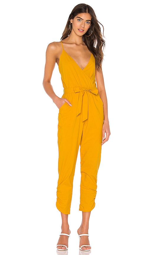 view 1 of 3 Emily Jumpsuit in Sunflower Yellow