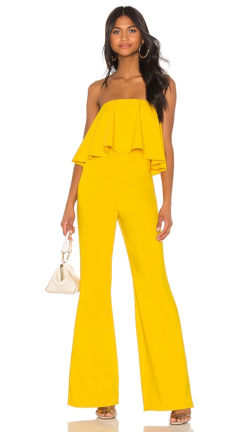 view 1 of 3 Nikki Jumpsuit in Yellow