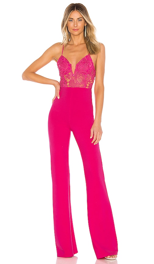 view 1 of 3 Roxy Jumpsuit in Hot Pink