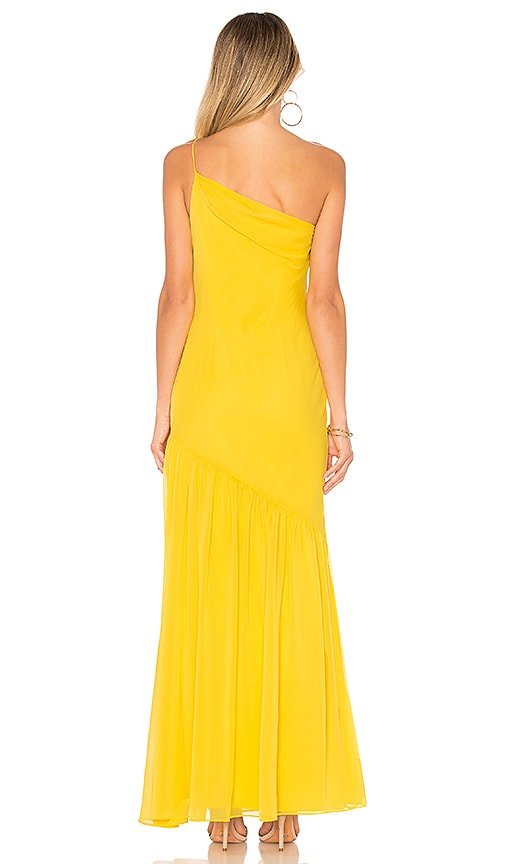 view 3 of 3 Dawson Gown in Canary Yellow