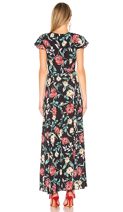 view 3 of 3 Kayla Wrap Dress in Bold Floral