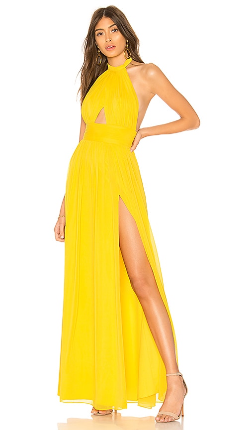 Amazon.com: Honeydress Women's Spaghetti Open Back Prom Dress Satin V Neck  Evening Gown Formal Party Dresses with Bow Canary Yellow : Clothing, Shoes  & Jewelry