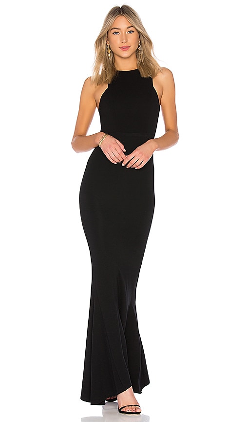 view 1 of 4 Abby Gown in Black