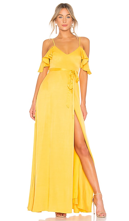 view 1 of 3 Taylor Gown in Golden Rod