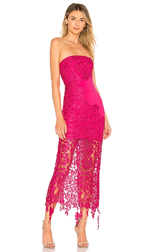 view 1 of 4 Franz Gown in Fuchsia
