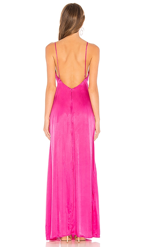 view 3 of 3 Avery Maxi Dress in Hot Magenta