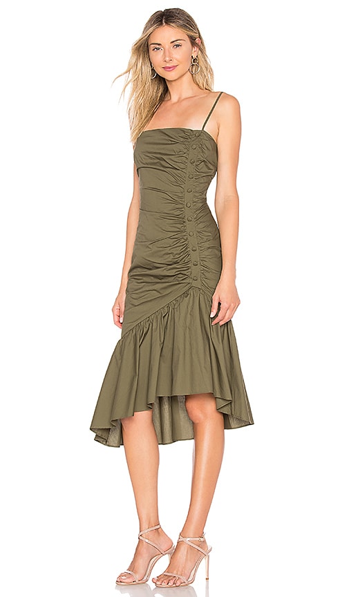 view 2 of 3 Thad Midi Dress in Olive