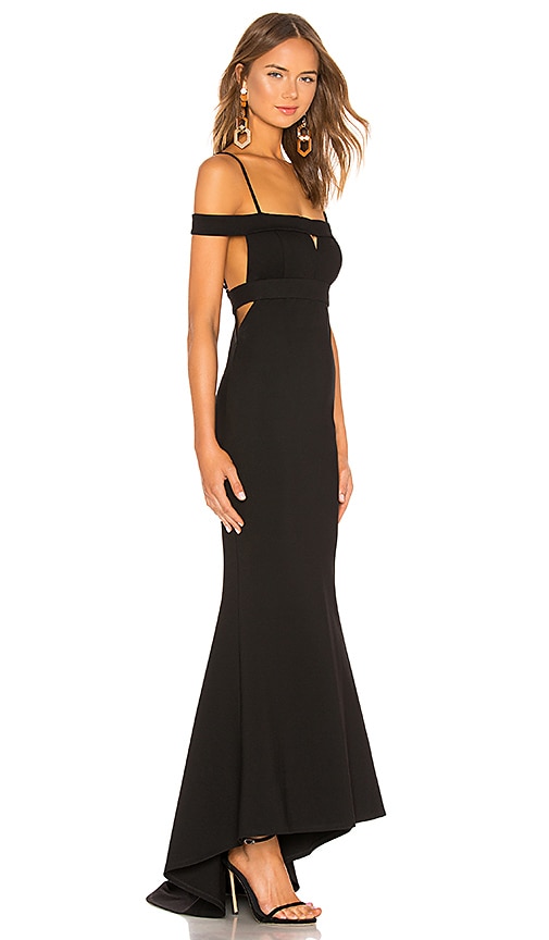 view 2 of 3 Cece Gown in Black