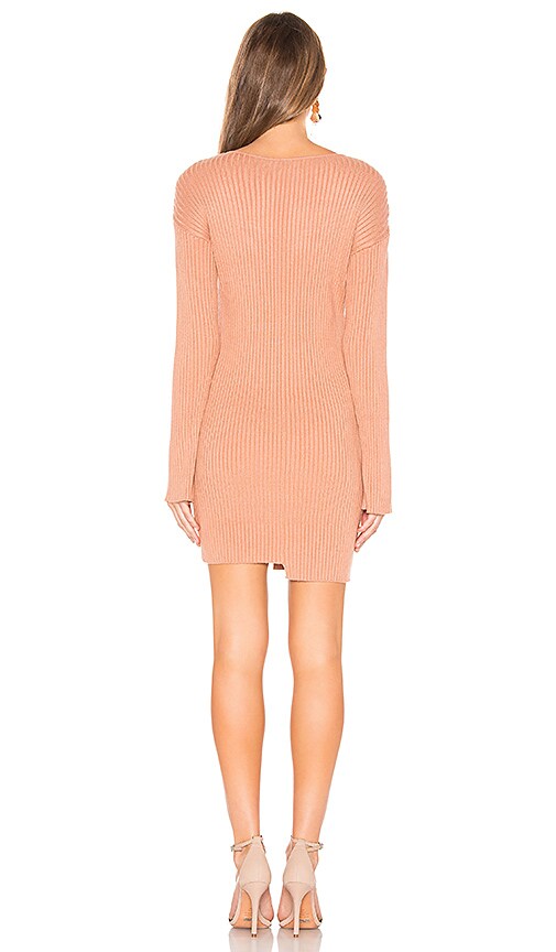view 3 of 3 Uma Sweater Dress in Camel