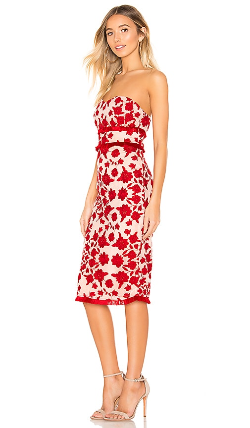 view 2 of 3 Sol Midi Dress in Red
