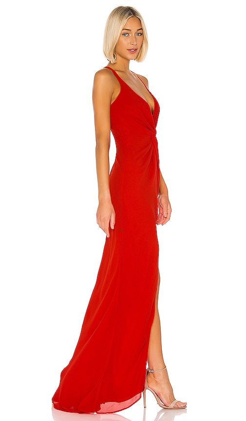 view 2 of 3 Xael Gown in Red
