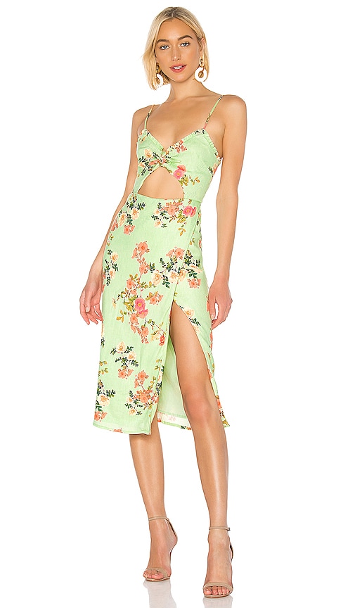 view 1 of 3 Jolie Midi Dress in Sage Floral