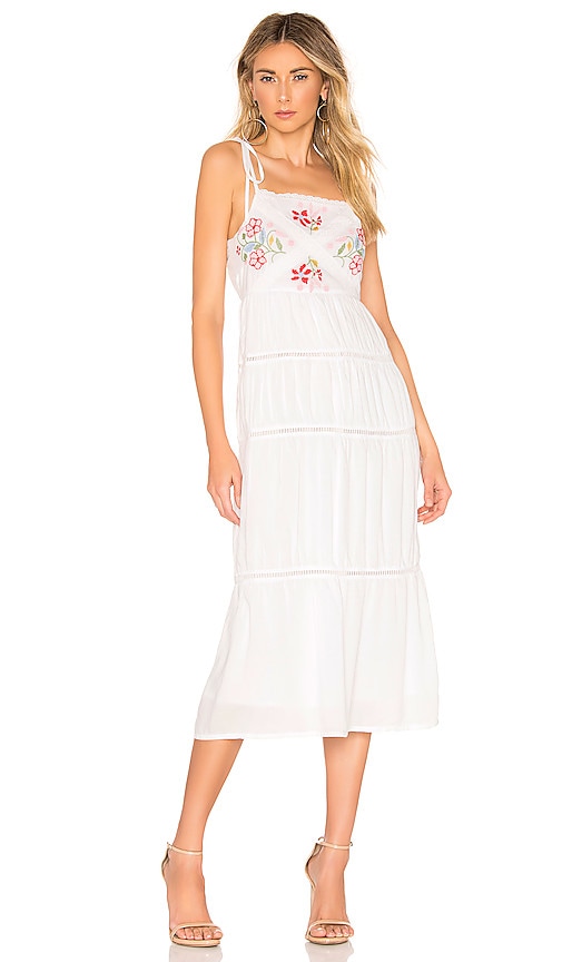 view 1 of 3 Tally Midi Dress in White