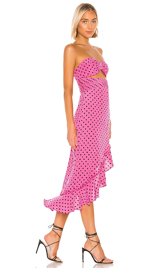 view 2 of 3 Miranda Dress in Bubblegum Pink