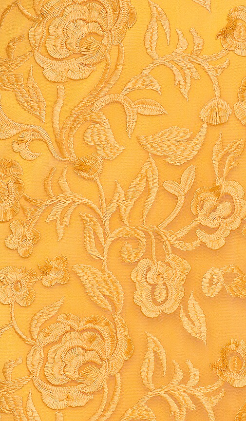 view 4 of 4 Saba Midi Dress in Goldenrod Yellow