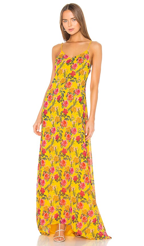 view 1 of 3 The Slip Dress in Yellow Garden