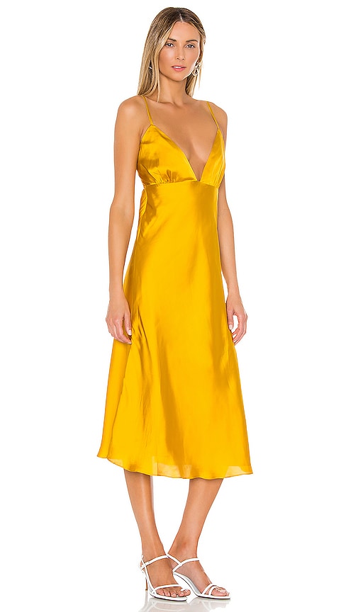 view 2 of 3 Winslet Midi Dress in Sunflower Yellow