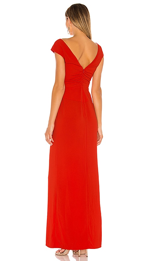 view 3 of 3 Camila Gown in Flame Scarlet