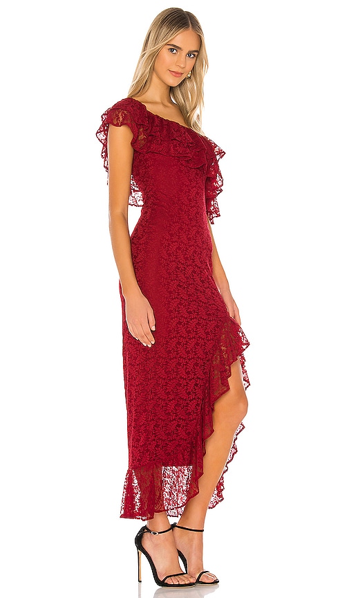view 2 of 4 Gabriela Maxi Dress in Ruby Red