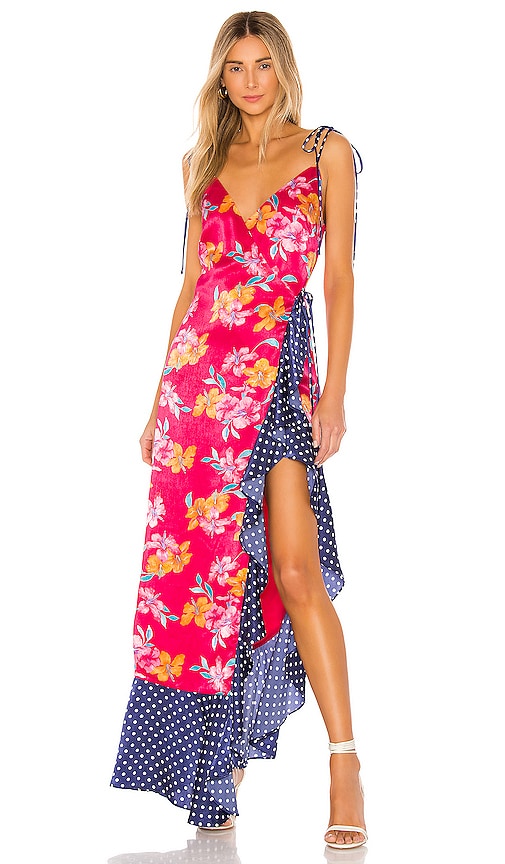 view 1 of 3 Burton Maxi Dress in Tropical Print