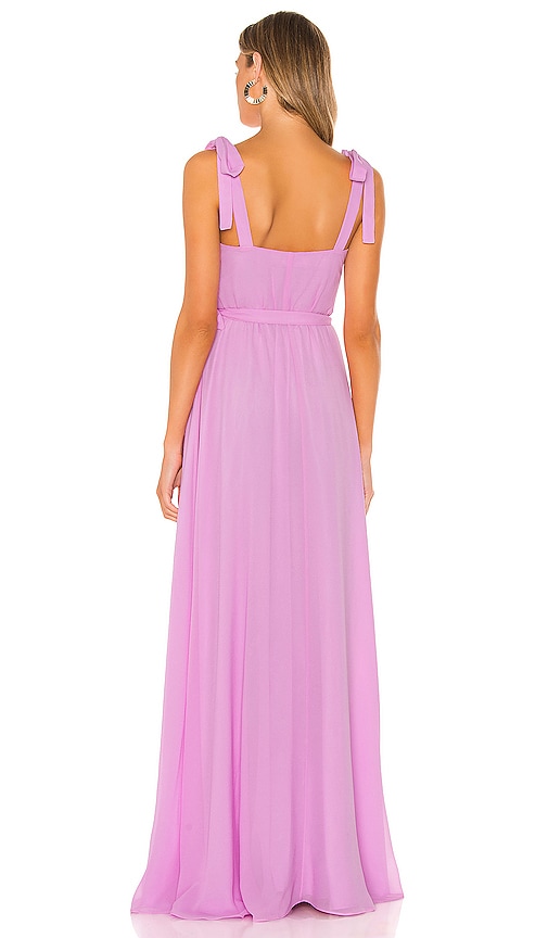 view 3 of 3 Serena Gown in Lilac Purple