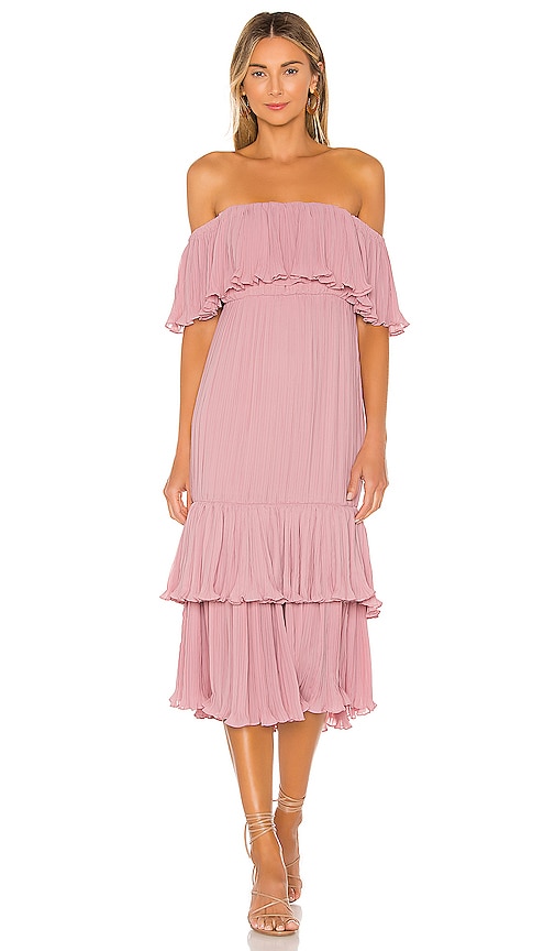 view 1 of 3 Elouise Midi Dress in Primrose Pink