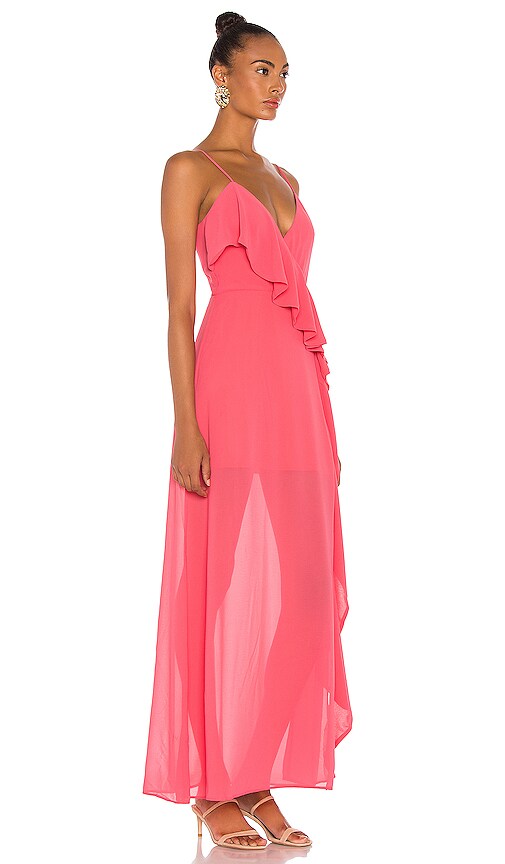 view 2 of 3 Darcy Maxi Dress in Grapefruit Pink