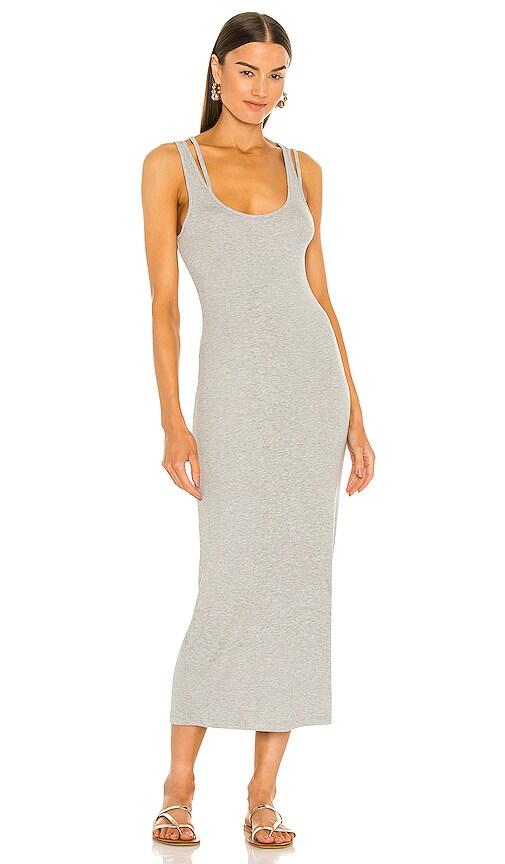 view 1 of 3 Tinsley Dress in Heather Grey