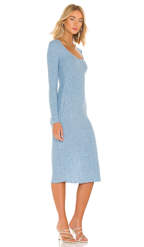 view 2 of 3 Darcy Midi Dress in French Blue