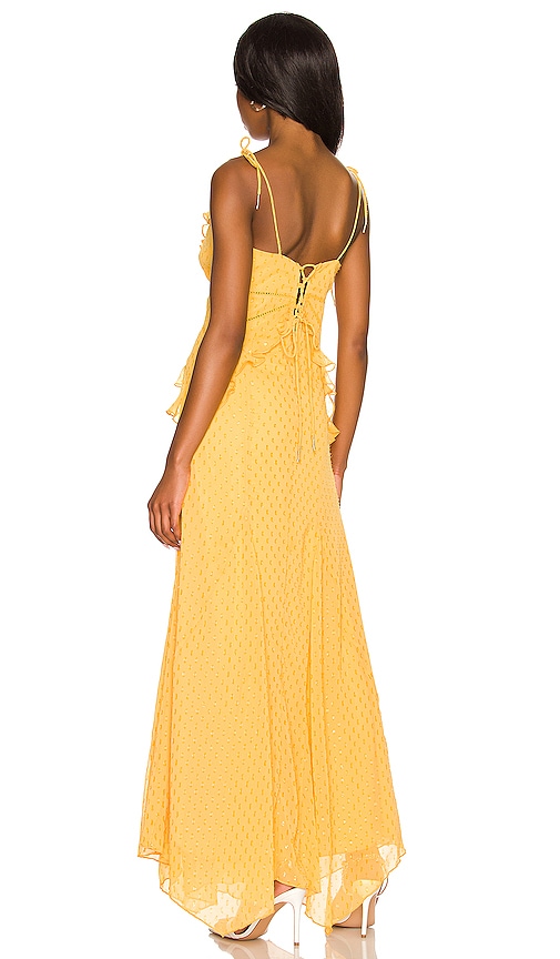 view 3 of 5 Janet Gown in Golden Yellow