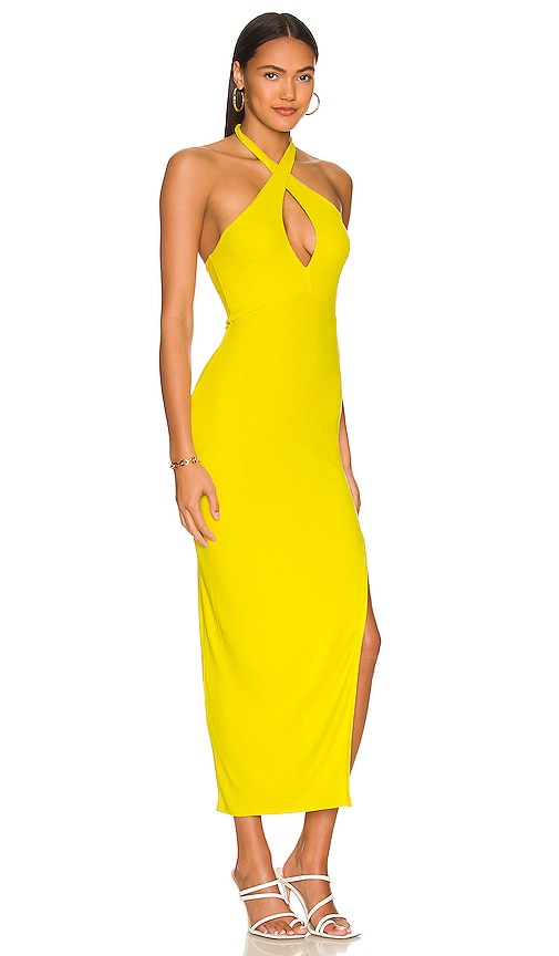 view 2 of 3 Tyra Dress in Yellow
