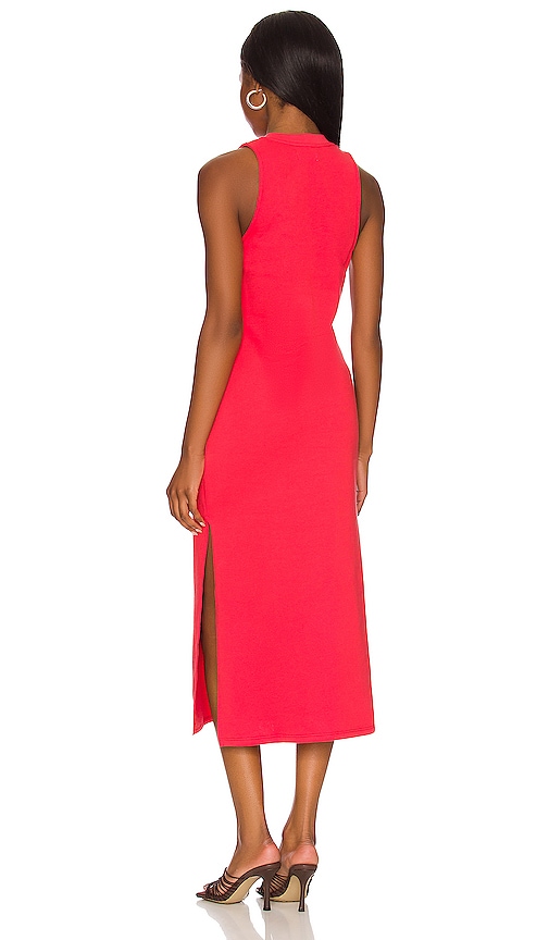 view 3 of 3 Emilia Midi Dress in Cherry Red