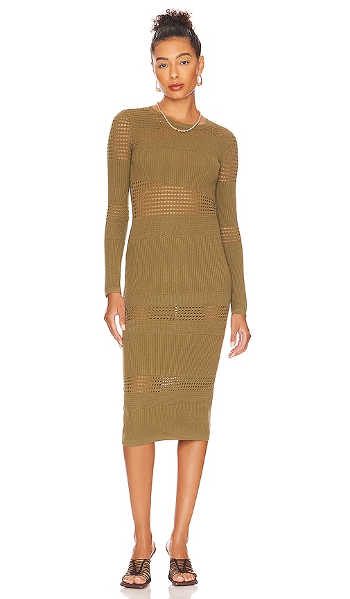 view 1 of 3 Tianna Dress in Olive