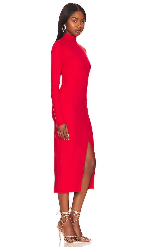 view 3 of 3 Andie Midi Dress in Scarlet Red