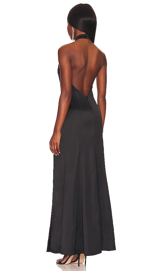 view 3 of 3 Chapman Gown in Black