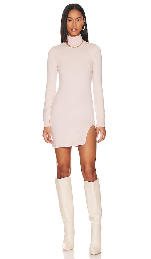 view 1 of 4 Tamarin Sweater Dress in Baby Pink